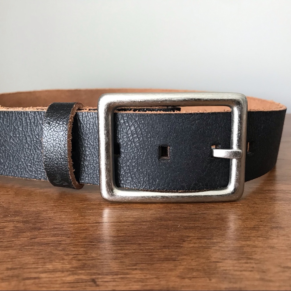 NWOT - Vintage Black Belt by Prana